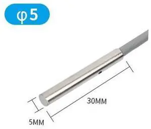 Micro Proximity Switch Three Wire Inductive Sensor with 2m Cable IP68 Waterproof NPN PNP NO NC Inductive Metal(NPN NO)(o5) Micro Proximity Switch Three Wire Inductive Sensor with 2m Cable IP68 Waterproof NPN PNP NO NC Inductive Metal(NPN NO)(o5)