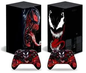 Venom Star Wars Series X Skin Sticker Decal Film for SeriesX Console and 2 Controllers Skin Sticker Vinyl(TN-SeriesX-9154) Venom Star Wars Series X Skin Sticker Decal Film for SeriesX Console and 2 Controllers Skin Sticker Vinyl(TN-SeriesX-9154)