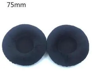 2Pieces Comfortable Earpads Cushion 60mm-110mm Headphone Earmuffs(75mm) 2Pieces Comfortable Earpads Cushion 60mm-110mm Headphone Earmuffs(75mm)