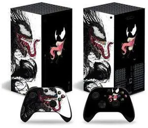 Venom Star Wars Series X Skin Sticker Decal Film for SeriesX Console and 2 Controllers Skin Sticker Vinyl(TN-SeriesX-9159) Venom Star Wars Series X Skin Sticker Decal Film for SeriesX Console and 2 Controllers Skin Sticker Vinyl(TN-SeriesX-9159)