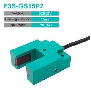 Infrared Photoelectric Inductive Switch NPN PNP DC Diffuse Reflection Sensor Slot Type Proximity Switch(E3S-GS15P2) Infrared Photoelectric Inductive Switch NPN PNP DC Diffuse Reflection Sensor Slot Type Proximity Switch(E3S-GS15P2)
