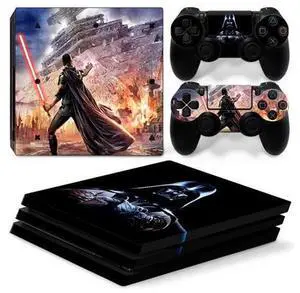 Star Wars Vinyl Skin Sticker Protective Film for PS4 P S 4 Pro Console 2 Controllers Decal Game Accessories(TN-P4Pro-0063) Star Wars Vinyl Skin Sticker Protective Film for PS4 P S 4 Pro Console 2 Controllers Decal Game Accessories(TN-P4Pro-0063)
