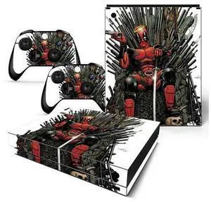Deadpool Vinyl Game Console Skin Sticker For One X OneX Cartoon Para 2 Gamepad Protective Film Capa (TN-XBONEX-5024) Deadpool Vinyl Game Console Skin Sticker For One X OneX Cartoon Para 2 Gamepad Protective Film Capa (TN-XBONEX-5024)