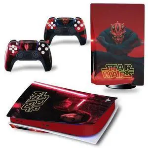 Star Wars PS5 Disk Skin Sticker Decal for PS5Disk Console and 2 Controllers PS5 Disk Skin Sticker Vinyl(TN-PS5Disk-4430) Star Wars PS5 Disk Skin Sticker Decal for PS5Disk Console and 2 Controllers PS5 Disk Skin Sticker Vinyl(TN-PS5Disk-4430)