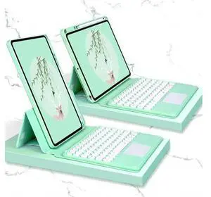 BONAEVER Keyboard Case for iPad Air 11 Inch M3 M2 2025 2024, iPad Air 5 2022 / Air 4 10.9 inch 2020 / iPad Pro 11 2021 2020 2018 with Touchpad Keyboard & Pencil Holder Clear Back Cover BONAEVER Keyboard Case for iPad Air 11 Inch M3 M2 2025 2024, iPad Air 5 2022 / Air 4 10.9 inch 2020 / iPad Pro 11 2021 2020 2018 with Touchpad Keyboard & Pencil Holder Clear Back Cover