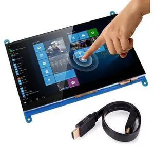 WERLEO 7 Inch Capacitive Touch Screen TFT LCD Display HDMI Module 800x480 for Raspberry Pi 3 2 Model B and RPI 1 B+ A BB Black PC Various Systems WERLEO 7 Inch Capacitive Touch Screen TFT LCD Display HDMI Module 800x480 for Raspberry Pi 3 2 Model B and RPI 1 B+ A BB Black PC Various Systems