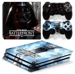 Star Wars Vinyl Skin Sticker for PS4 Pro Console 2 Controllers Decal Full Film Para Game Accessories(TN-P4Pro-0052) Star Wars Vinyl Skin Sticker for PS4 Pro Console 2 Controllers Decal Full Film Para Game Accessories(TN-P4Pro-0052)