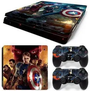 Skin Sticker Protective Film for Slim PS4 PS4Slim Console Controller Accessorie GamePad Cover(TN-PS4Slim-0345) Skin Sticker Protective Film for Slim PS4 PS4Slim Console Controller Accessorie GamePad Cover(TN-PS4Slim-0345)