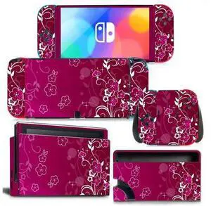 Flowers of Wealth Skin Sticker Decal for Switch Console Controller Dock Skin Vinyl Para Protective Film(1170) Flowers of Wealth Skin Sticker Decal for Switch Console Controller Dock Skin Vinyl Para Protective Film(1170)