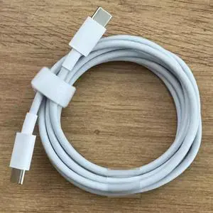 1.8-meter white original 3.3A notebook mobile phone PD65W fast charging dual type-C cable C2C compatible with MatebooK
