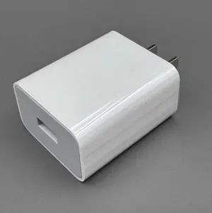 New originalQc3.0 fast charging UsB charger 18Wsuitable for power banks, Android phones, tablets, pure white