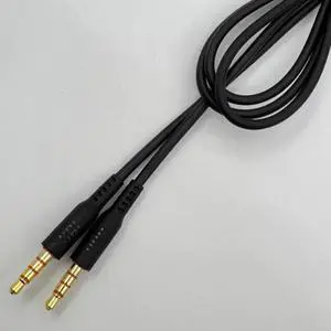 Suitable for original 1.2-meter3.5mm four-joint plug microphone live sound card connection cable forrecording audio lines