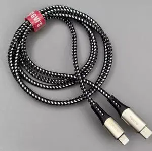 TGVl's original C94 certified PD fast charging cable MFl data cable iscompatible with Apple iPhone 15/14/13 Pro, iPad, and 12. TGVl's original C94 certified PD fast charging cable MFl data cable iscompatible with Apple iPhone 15/14/13 Pro, iPad, and 12.