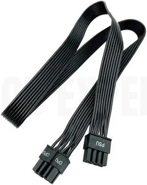 Original Seasonic 8Pin 4+4Pin EPS12V CPU Power Cable Flat Wire for PRIME Ultra Gold SSR-1000GD2 850GD2 750GD2 650GD2 550GD2 PSU