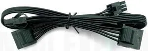 Original Seasonic 6Pin to 4 Molex IDE Peripheral Straight Modular Power Cable for Seasonic GX-650, GX-550, GX-500 GX GOLD Power
