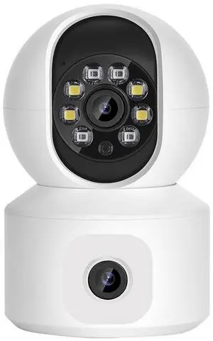 K22 indoor dual-camera wireless WlFl camera with dual-light intelligent full-color camera for remote intercom monitoring