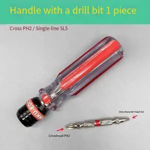 Crystal screwdriver- double 6.35 head batch head screwdriver-quick-release screwdriver- 6.35 double chuck head double batch head screwd river