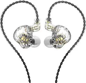 TRN MT1 10mm Dual Magnet Dynamic Driver in Ear Monitor Earphone,3.5mm Headphones,Ear Buds Wired,Earphones Wired