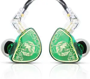 Wan'er S.G, in Ear Headphones Wired,10 mm Dynamic Driver,in Ear Monitor,Gaming Earbuds,IEM Earphones,with 0.78mm 2 Pin Detachable Cable