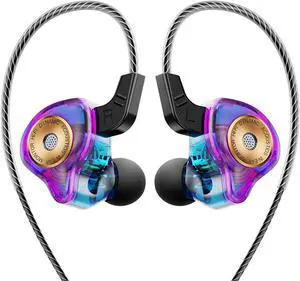 Dynamic Priver in Ear Monitor Earphones,IEM Earbuds with Microphone,3.5mm Headphones,Ear Buds Wired,iems for Gaming Red Dynamic Priver in Ear Monitor Earphones,IEM Earbuds with Microphone,3.5mm Headphones,Ear Buds Wired,iems for Gaming Red