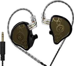 ND IEM,in Ear Monitor Earphones, High Performance Dynamic Headphones,iems for Gaming,Wired Earbuds with Microphone Black3.5mmno mic ND IEM,in Ear Monitor Earphones, High Performance Dynamic Headphones,iems for Gaming,Wired Earbuds with Microphone Black3.5mmno mic