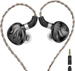 TRN Rosefinch in Ear Monitor,12 mm Magnetic Drivers,Gaming Earbuds,IEM Earphones,Detachable Cable,3.5mm Plug