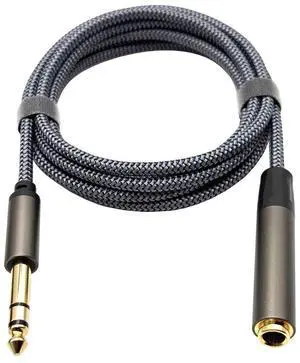 6.5 meters of stereo audio cable for live audio broadcasting, extension cablefor audio mixing console, connection cables for electric guitar and electronickeyboard  0.5M