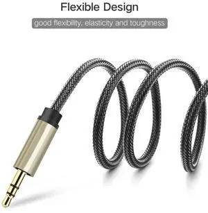 3.5mm to 6 .5mm Audio Cable -3.5mm to 6.35mm Audio Adapter for Mobile phones, Computers and Multimedia Speakers   6M