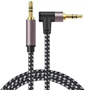3.5mm audio jack for headphones, male-to-male connection, sound card, livestreaming, car, mobile phone, speaker, AUX interface, subwoofer connection   5M