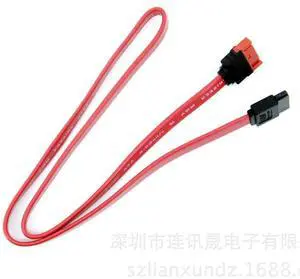 SATA7P male-to-female extension cable for hard drive dataline, serial port hard drive extension cable, 50cm long