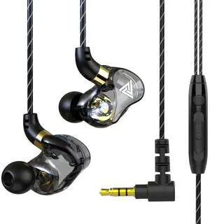 QKZ/Tingsheng SK7 in-ear Stereo line Control Headphones, Monitoring Headphones, Mobile Phone Wired Headphones, Earplugs Black microphone QKZ/Tingsheng SK7 in-ear Stereo line Control Headphones, Monitoring Headphones, Mobile Phone Wired Headphones, Earplugs Black microphone