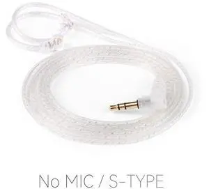 QKZ A2 Dual-Parallel Silver-Coated Upgrade Cable 0.75MM Gold-Coated PlugConnector Hi-Fi Hi-Fi Enthusiast Headphone   Microphone version
