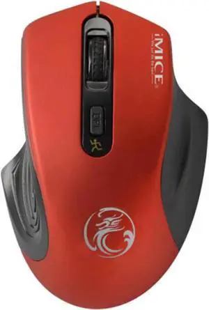 E-1800 Computer Game Mice 1600DPI Gaming Mouse 2.4GHz Wireless Mouse USB Receiver Wireless Optical Mouse