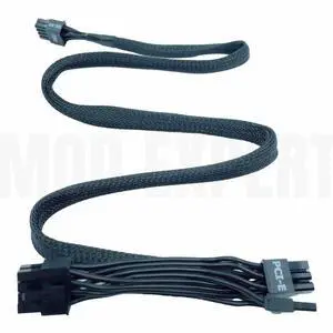 8Pin to Dual PCIe 2X 8Pin 6+2Pin VGA GPU Power Cable for SEASONIC PRIME GX-1000, GX-850, GX-750, GX-650 Modular PSU