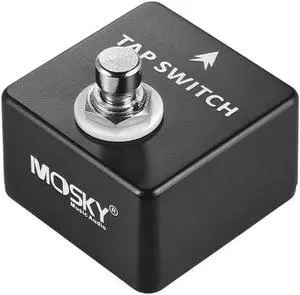 Guitar Effect Pedal 1/4" TAP SWITCH Electric Guitar Effect Pedal Single Tap Delay Full Metal Accessories