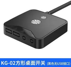 KG-02 Computer Desktop Switch for internet Cafe, internet Cafe Case UsB 2.0 Hub Extension
Long switch with audio  Standard version