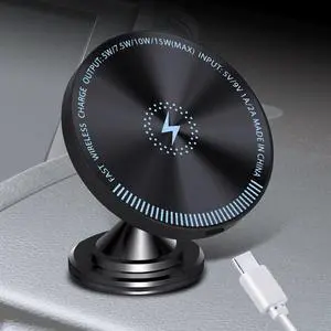 Magsafe magnetic wireless charging, compatible with Apple andAndroid super-fast charging car chargers, 15W mobile phone stand Magsafe magnetic wireless charging, compatible with Apple andAndroid super-fast charging car chargers, 15W mobile phone stand