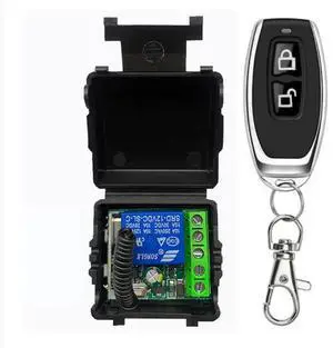 5V 9V 12V 24v Wireless Remote Control Door Access Controler Dc Electric control Lock Lighting Electric Door Controller A remote control with a switch lock pattern on it