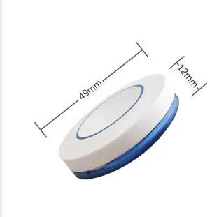 433 single-button sos wireless remote control garbage disposer one-key alarm button emergency button wireless remote control blue
