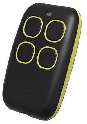 Full-range 250-913M bidirectional remote control is compatible with TOP432NA,432EV and 432EE mult-frequency copy remote control. yellow