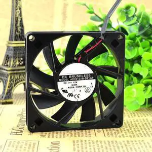 AD0812XB-D91GP 8015 12V 0.38A 2 wire power supply fan chassis fan
