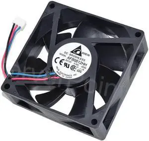 For DELTA Cooler AFB0812HH DC12V 0.30A 8CM 3-Wire Server Inverter Cooling fan