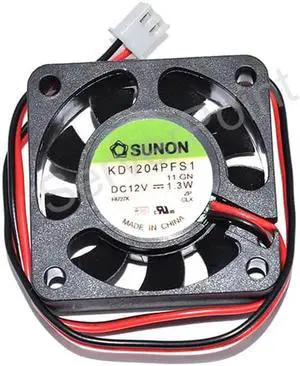 Kd1204pfs1 4010 4cm 12V 1.3W two wire large air volume cooling fan