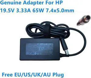 19.5V 3.33A 65W 7.4x5.0mm L39752-001 TPN-LA16 Power Supply AC Adapter For HP Laptop Power Charger