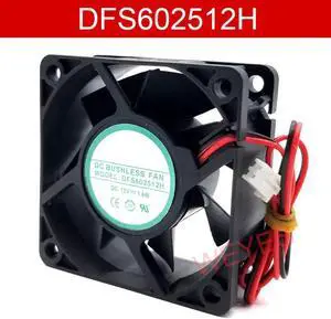 for DFS602512H 12V 1.6W 6CM 6025 2wire Motor protection cooling fan for DFS602512H 12V 1.6W 6CM 6025 2wire Motor protection cooling fan
