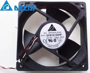 1pcs EFB1212HHF 120mm 12cm DC 12V 0.80A server axial cooling fan for delta