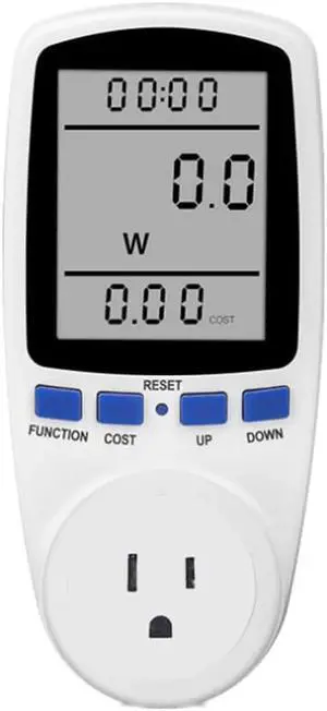 1pcs US Plug Digital Voltage Wattmeter Power Analyzer Electronic Power Meter Energy Meter Automatic Kwh Power Switch