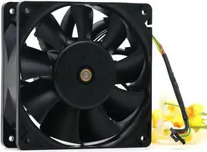 High Speed Miner Mining Cooling Fan for Ants S7 12038 V35141-35 12CM 12V 2.2A Four-Wire PWM cooling Fan