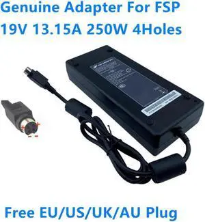 19V 13.15A 250W 4Holes FSP FSP250-RBAN2 Power Supply AC Adapter For Pioneer DREAMBOOK POWER P18 SLI Power Charger