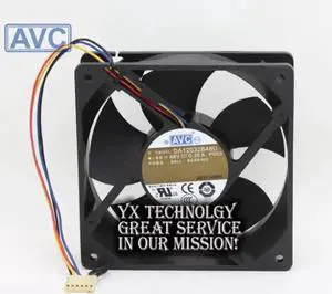 The DA12032B48U 120mm 12032 48V 0.35A double ball bearing cooling fan for AVC 120*120*32mm